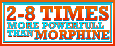hydromorphone is 2-8 times more potent than morphine